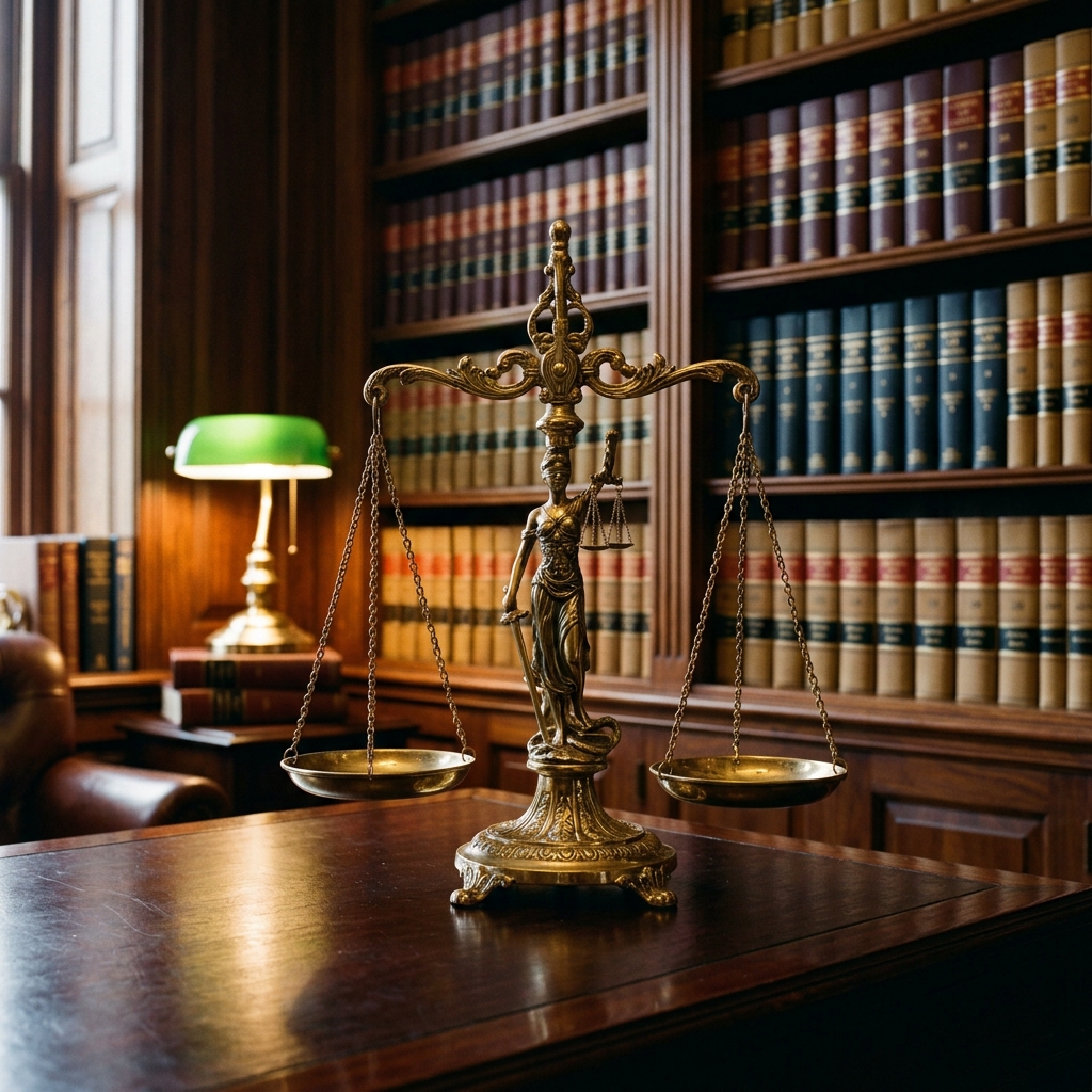 Classical Law Office scales of justice